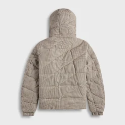 Psyllos Wool-Blend Hooded Down Jacket
