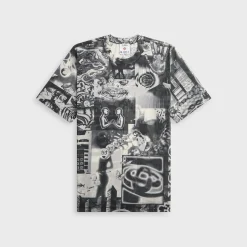 Rave Collage Short Sleeve Mesh Tee