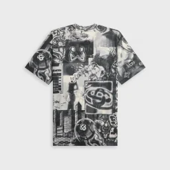 Rave Collage Short Sleeve Mesh Tee