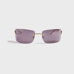 Rectangle 71 Sunglass Unisex Metal