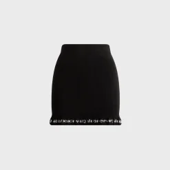 Ribbed Mini Skirt