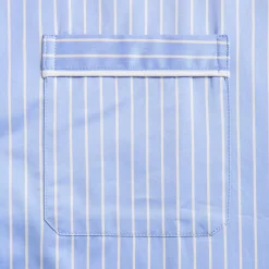 Sateen Pyjamas Shirt Polo Stripes