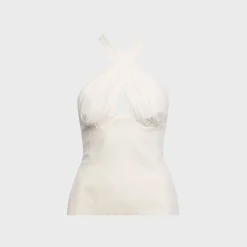 Sculpted Halter Top