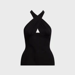 Sculpted Halter Top