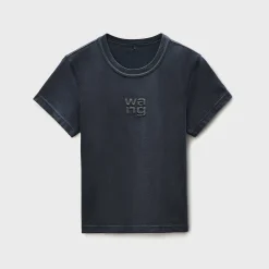 Shrunken Tee with Hotfix Logo