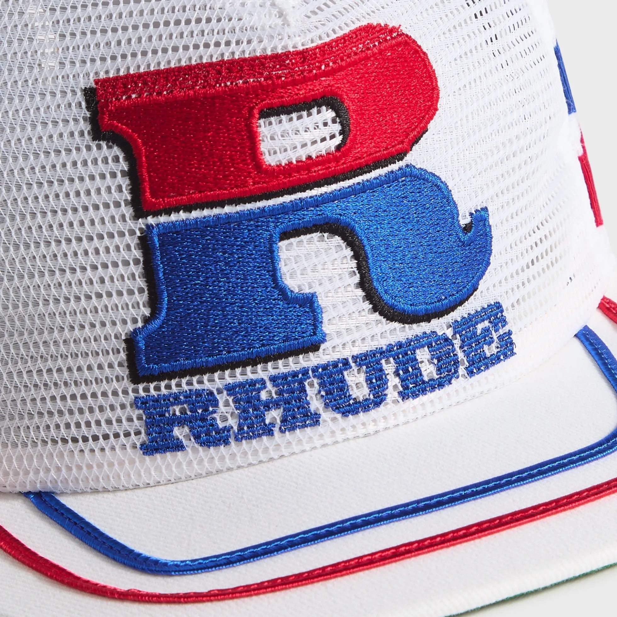 Split Petrol Logo Mesh Trucker Cap