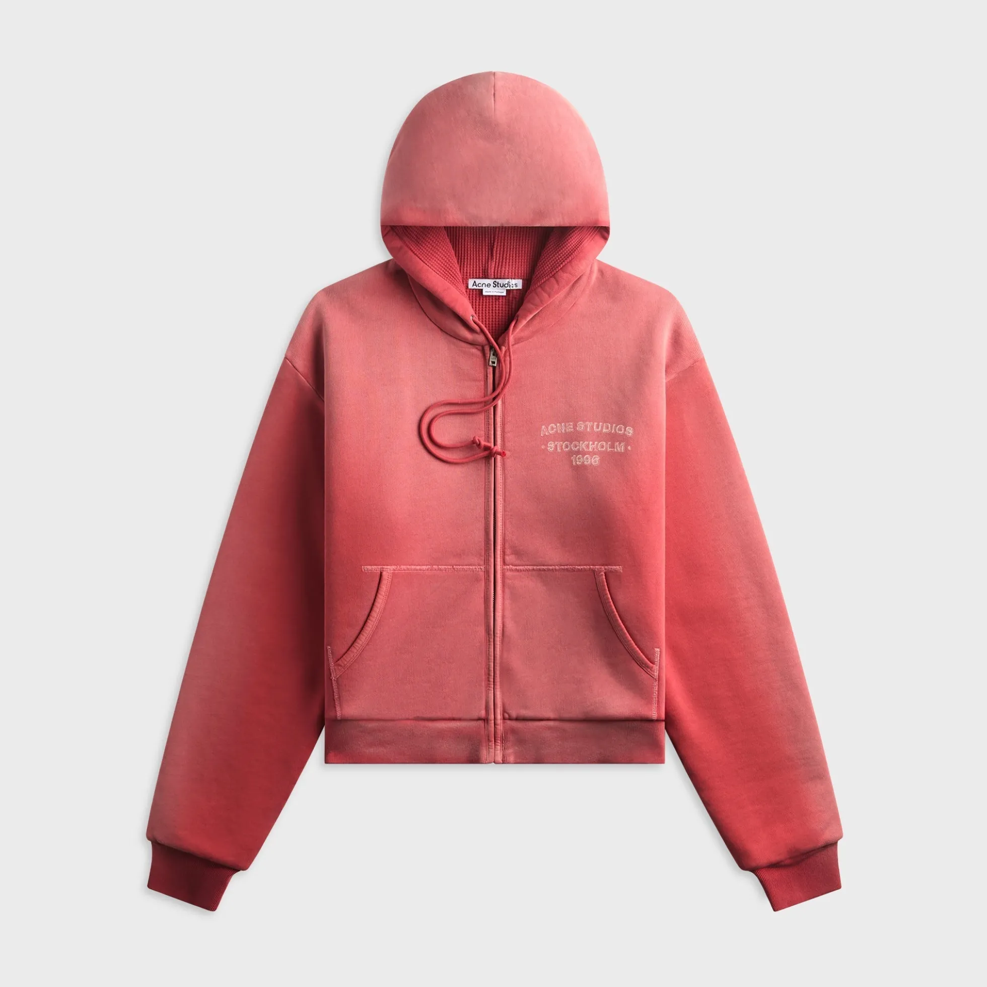 Sprayed Zip Hoodie
