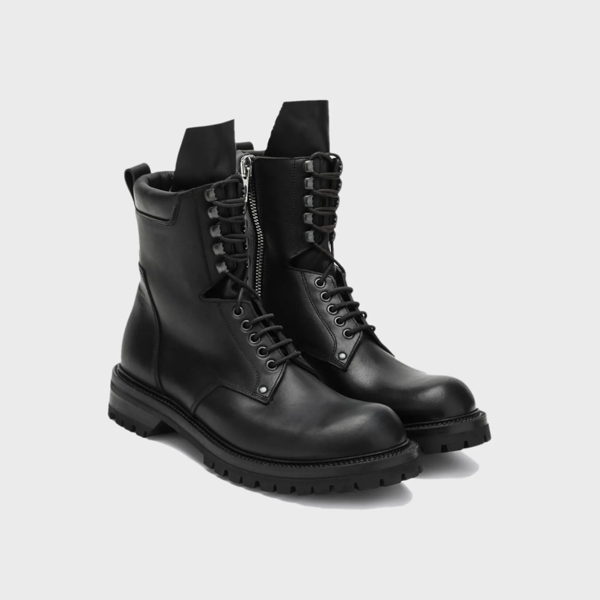 Stivali In Pelle Army Low Boot