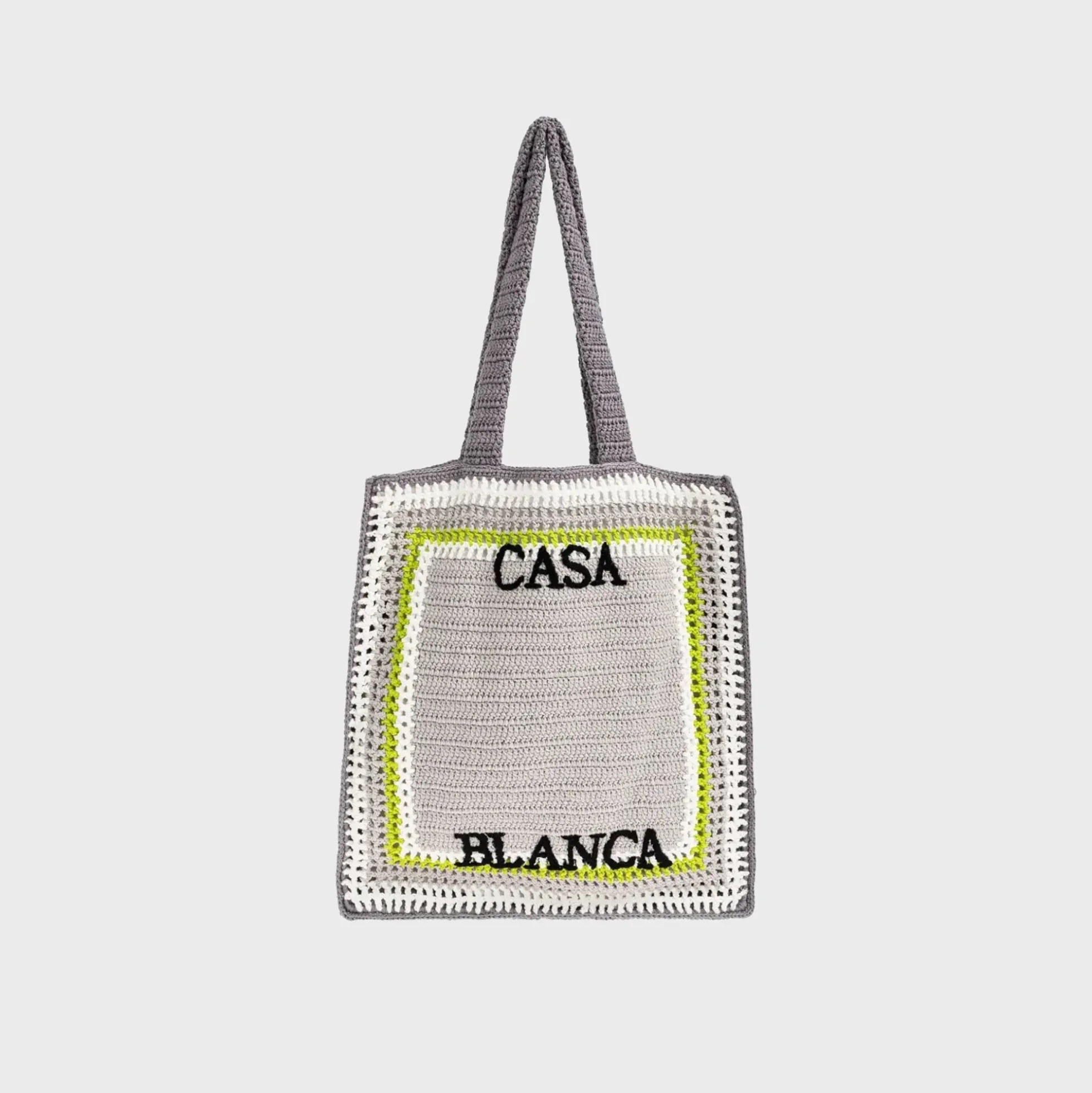 Stripe Crochet Bag