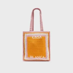 Stripe Crochet Bag