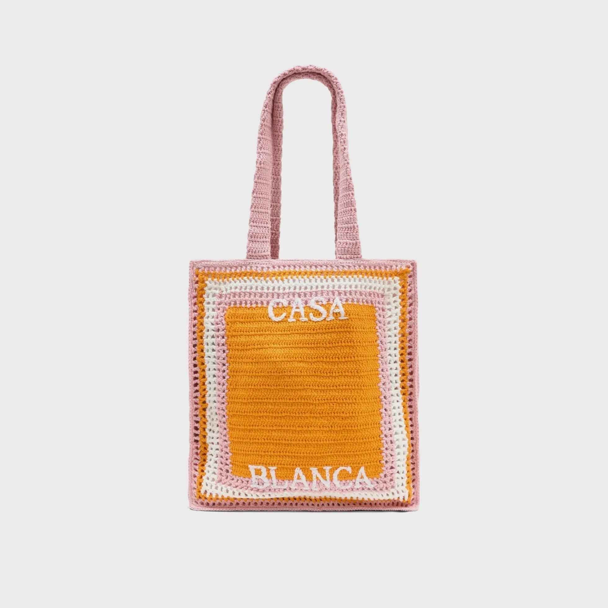 Stripe Crochet Bag