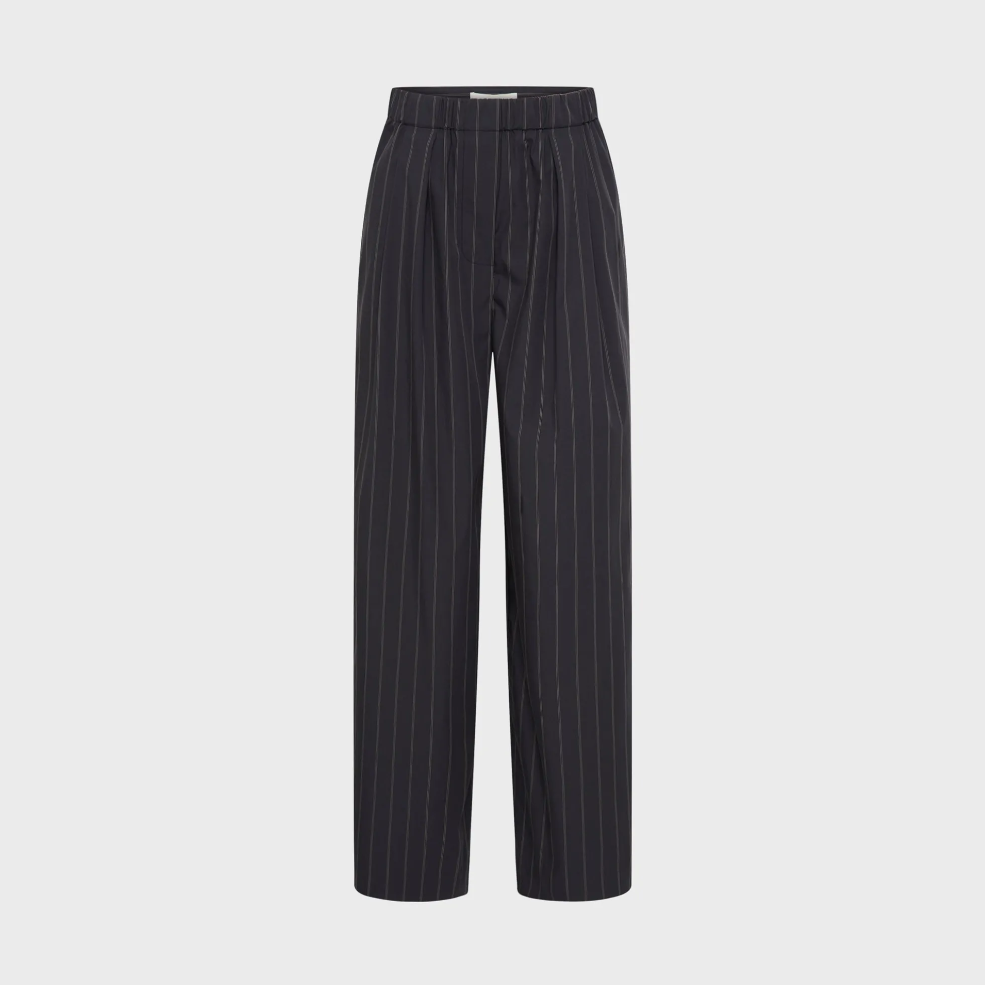 Stripe Relaxed Pleat Pant