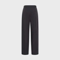 Stripe Relaxed Pleat Pant