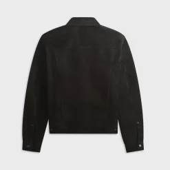 Suede Trucker Jacket