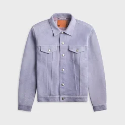 Suede Trucker Jacket