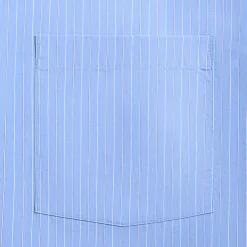Suvin High Count Cloth Stripe Half Sleeved Shirt