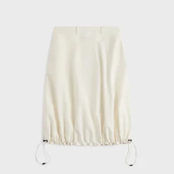 Technical Tailored Balloon Skirt