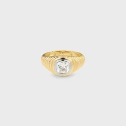 The Georgia Stone Signet Ring