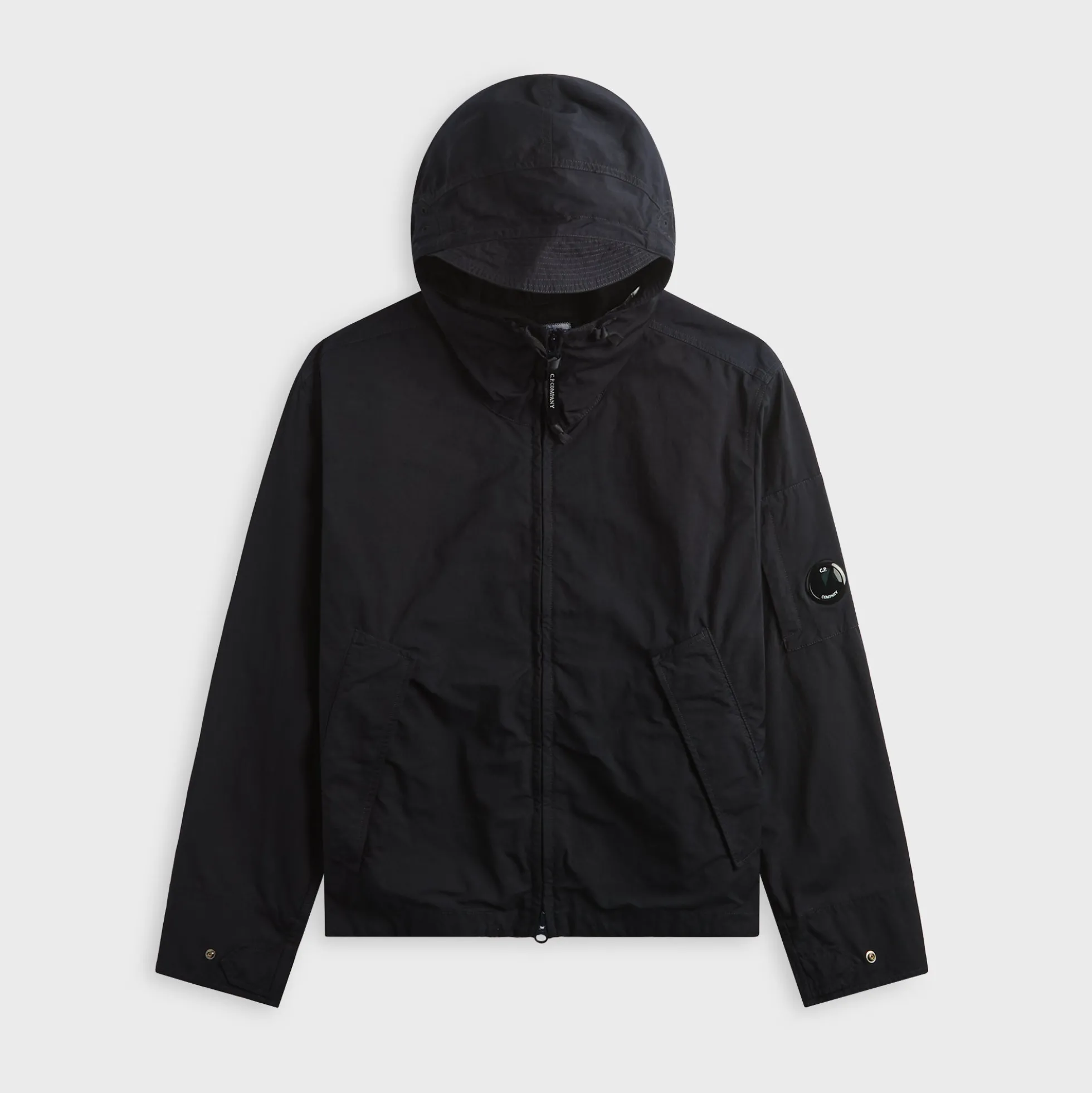 Twill Hooded Lens Jacket
