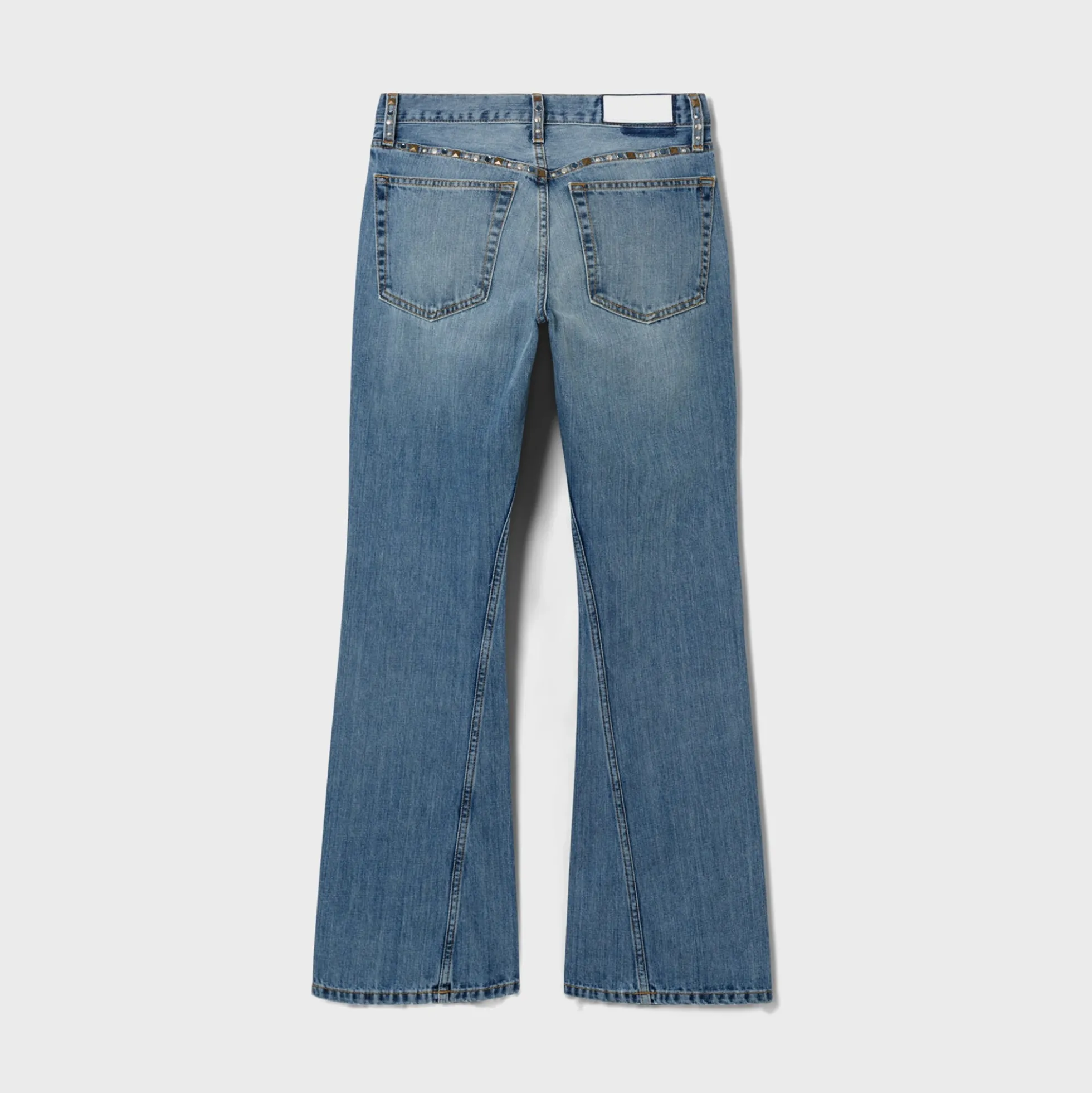 Twisted Mid-Rise Bootcut Jean