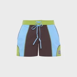 Venice Color-blocked Drawstring Short