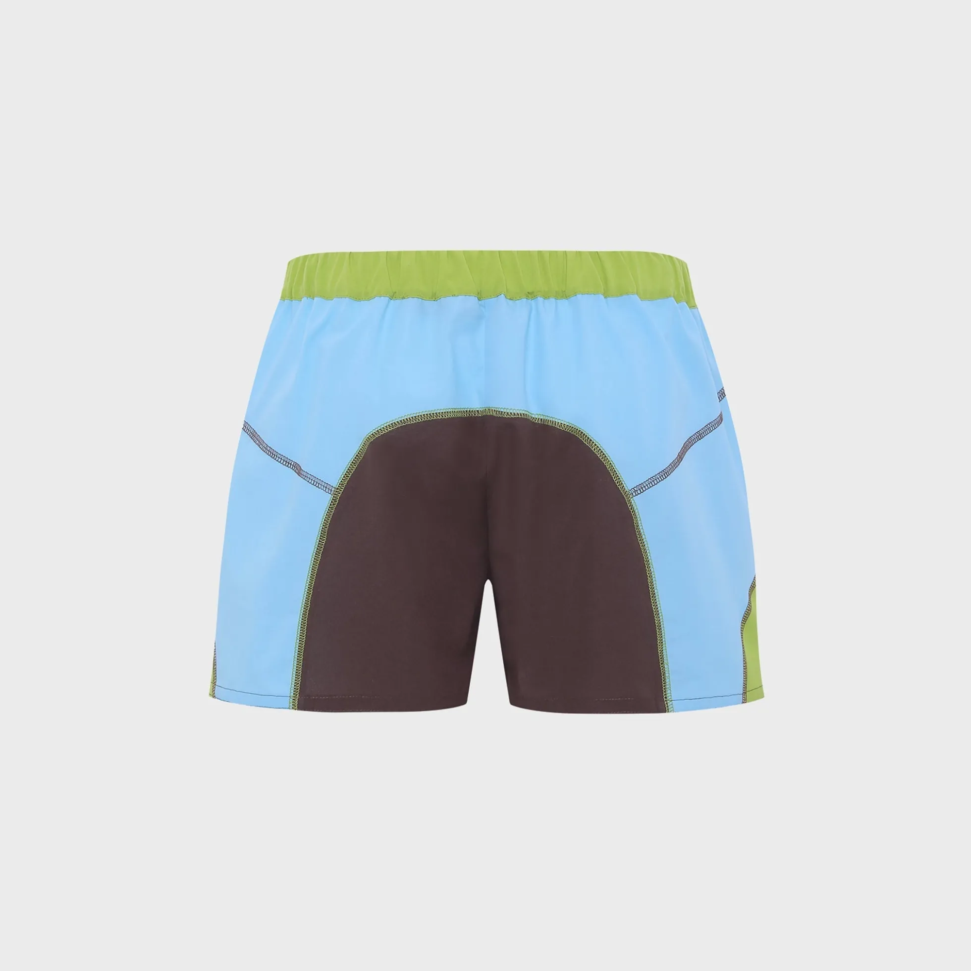 Venice Color-blocked Drawstring Short