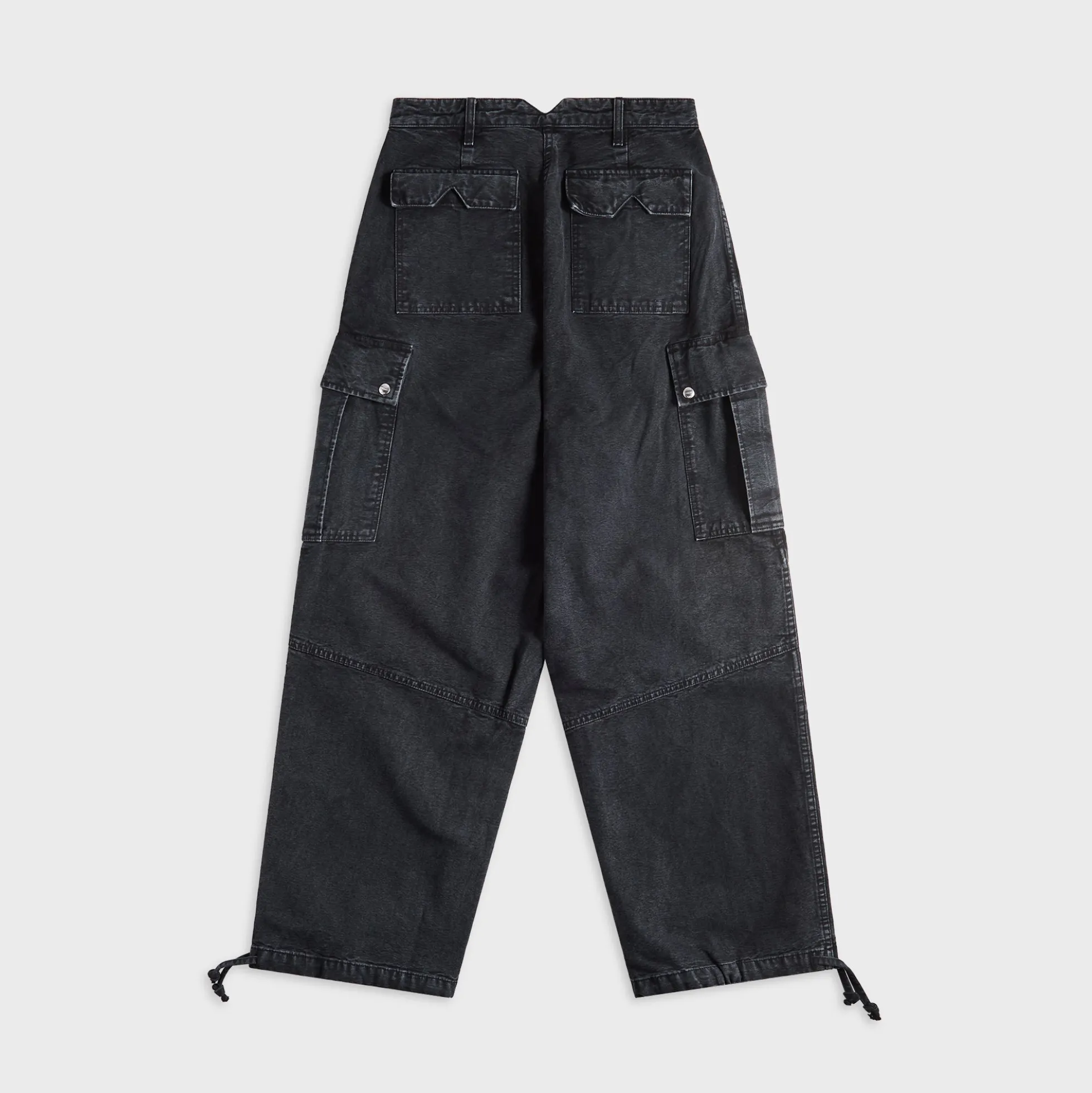 Washed Canvas Parachute Pant