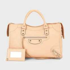 WGACA Balenciaga Agneau Classic Metallic Edge Mini City Bag