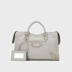 WGACA Balenciaga Chevre Leather Classic Metallic Edge Mini City Bag