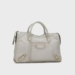 WGACA Balenciaga Chevre Leather Classic Metallic Edge Mini City Bag