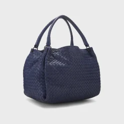 WGACA Bottega Venata Intrecciato Parachute Medium Tote Bag