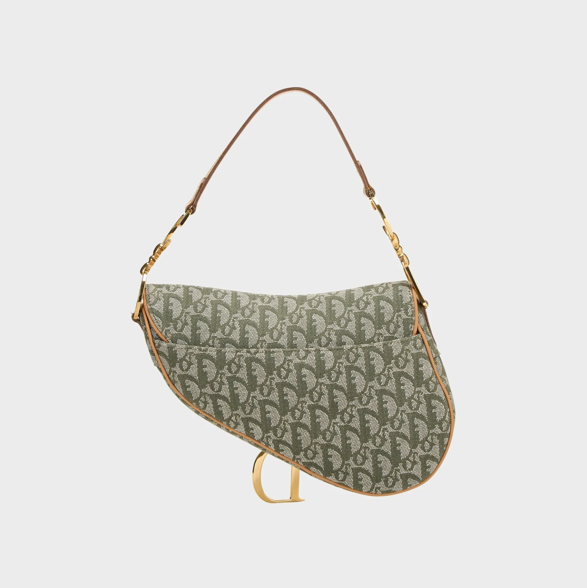 WGACA Dior Green Trotter Saddle Bag