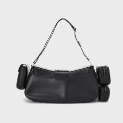 WGACA Dior Leather Street Chic Columbus Shoulder Bag