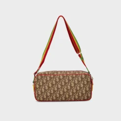 WGACA Dior Oblique Rasta Camera Bag