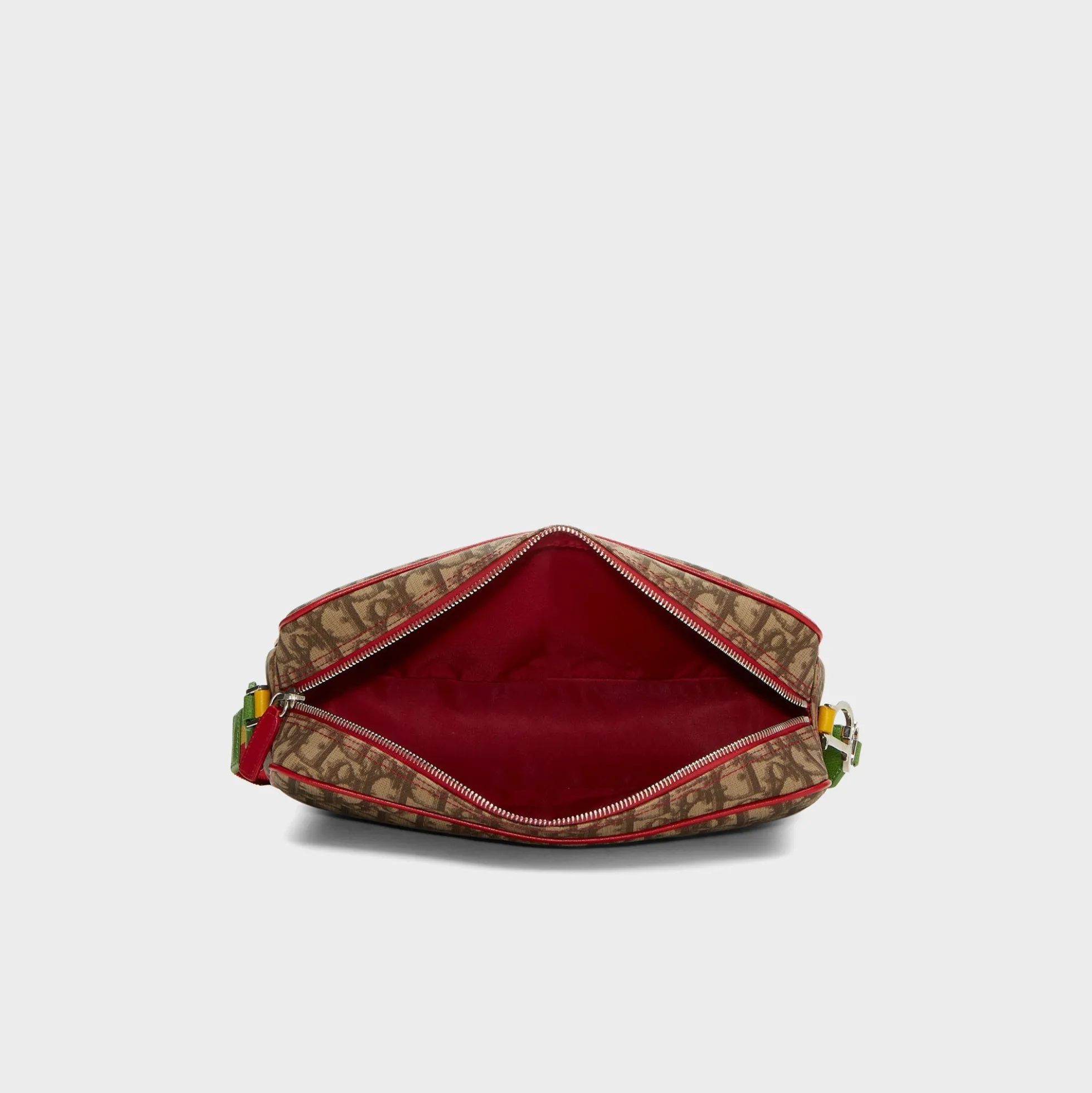 WGACA Dior Oblique Rasta Camera Bag