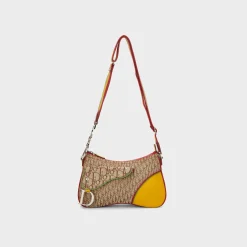 WGACA Dior Trotter Rasta Double Saddle Bag