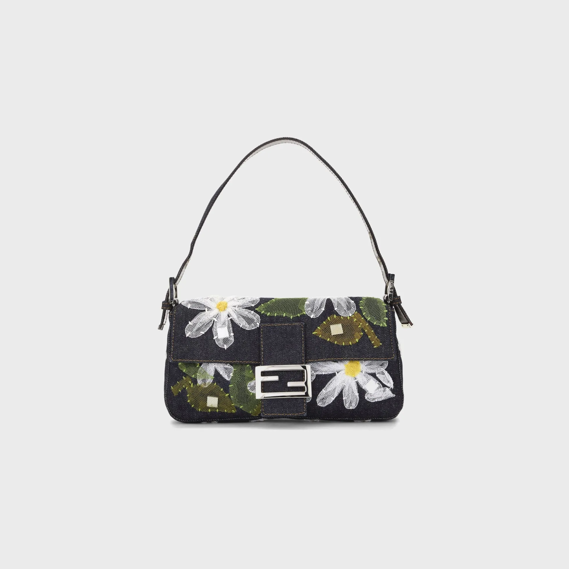 WGACA Fendi Embroidered Baguette
