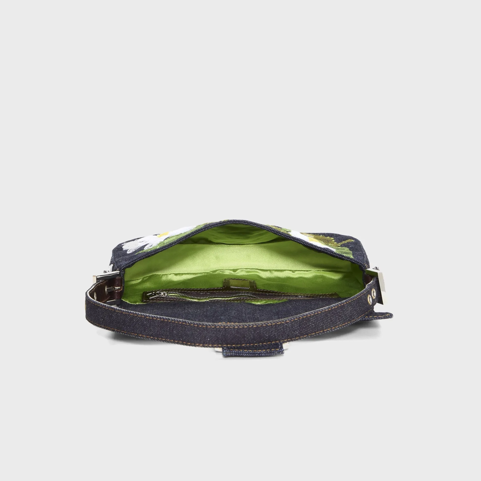 WGACA Fendi Embroidered Baguette