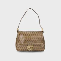 WGACA Fendi Patent Mamma Shoulder Bag