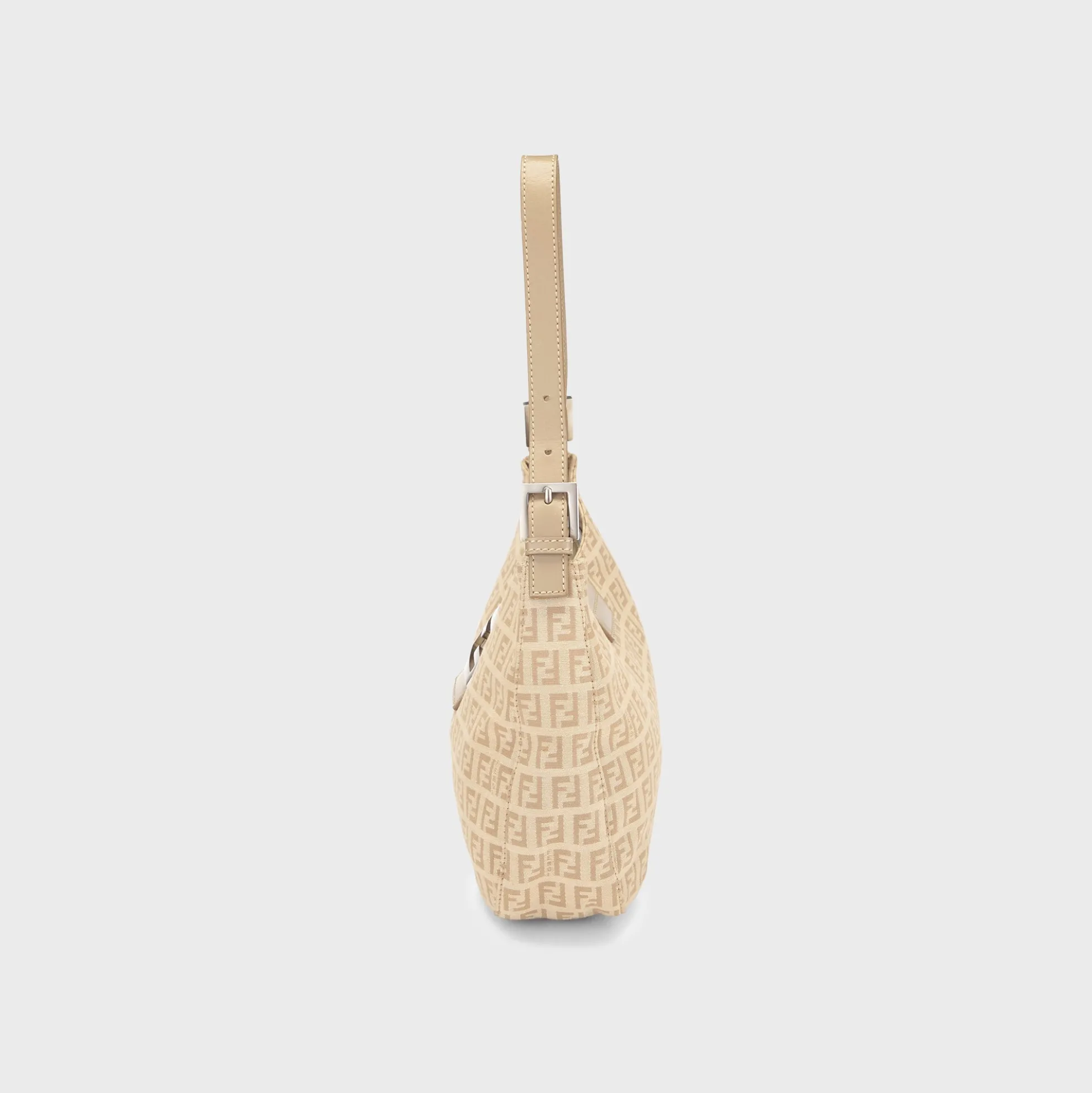 WGACA Fendi Zucchino Canvas Shoulder Bag