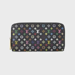 WGACA Louis Vuitton Multicolor Zippy Wallet
