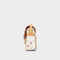 WGACA Louis Vuitton x Takashi Murakami White Monogram Multicolore Sologne