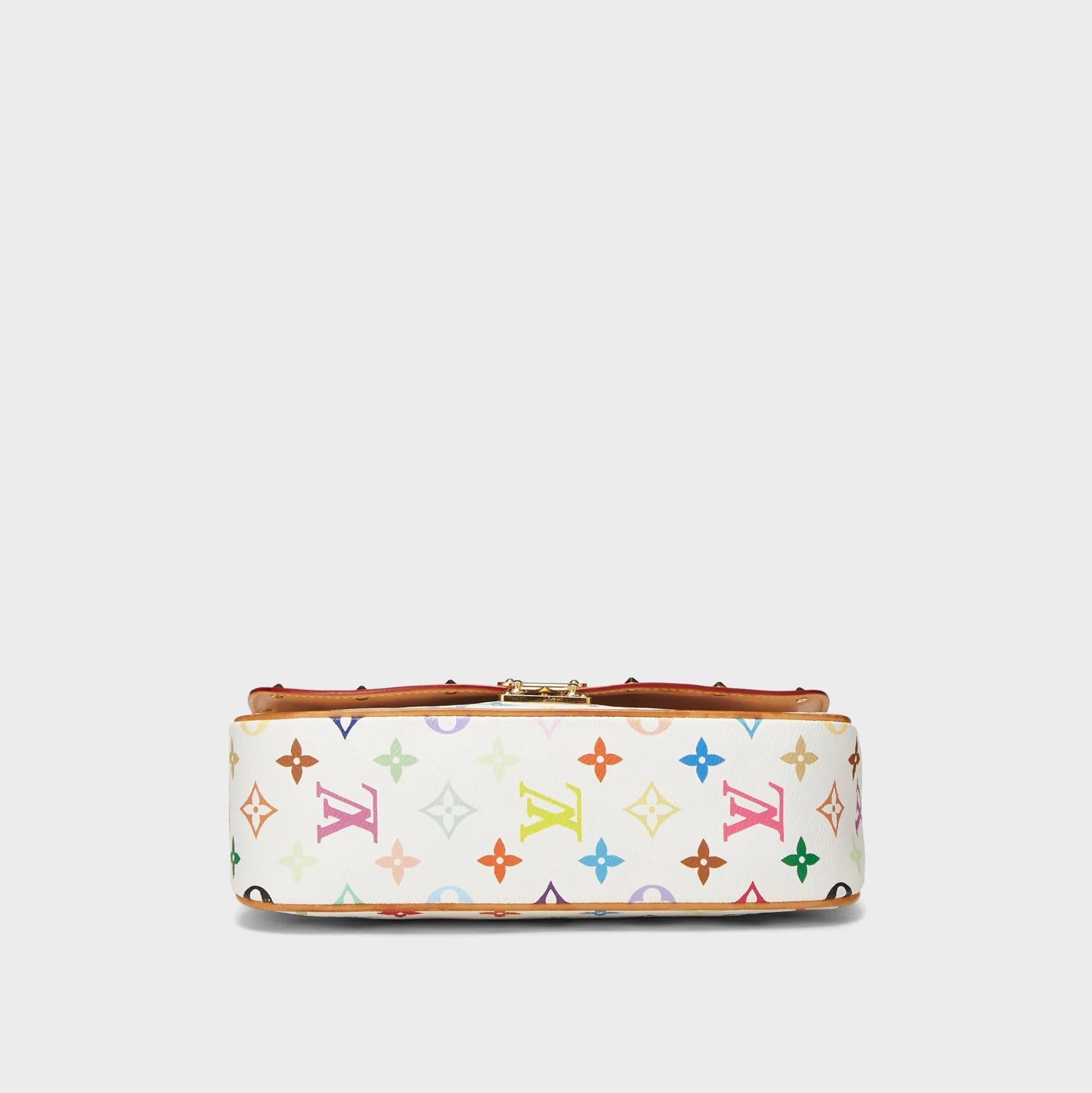 WGACA Louis Vuitton x Takashi Murakami White Monogram Multicolore Sologne