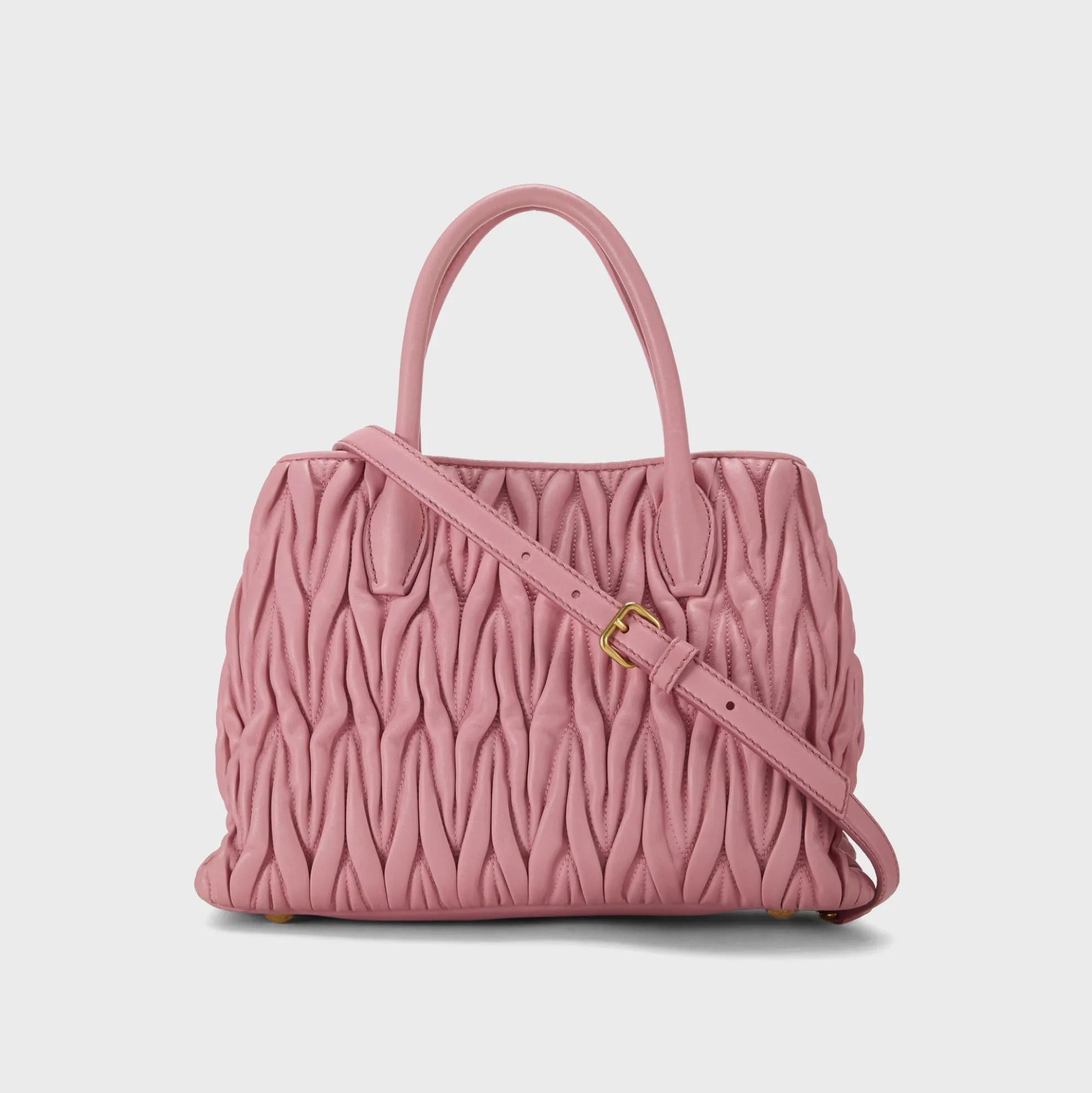 WGACA Miu Miu Nappa Convertible Handbag Small