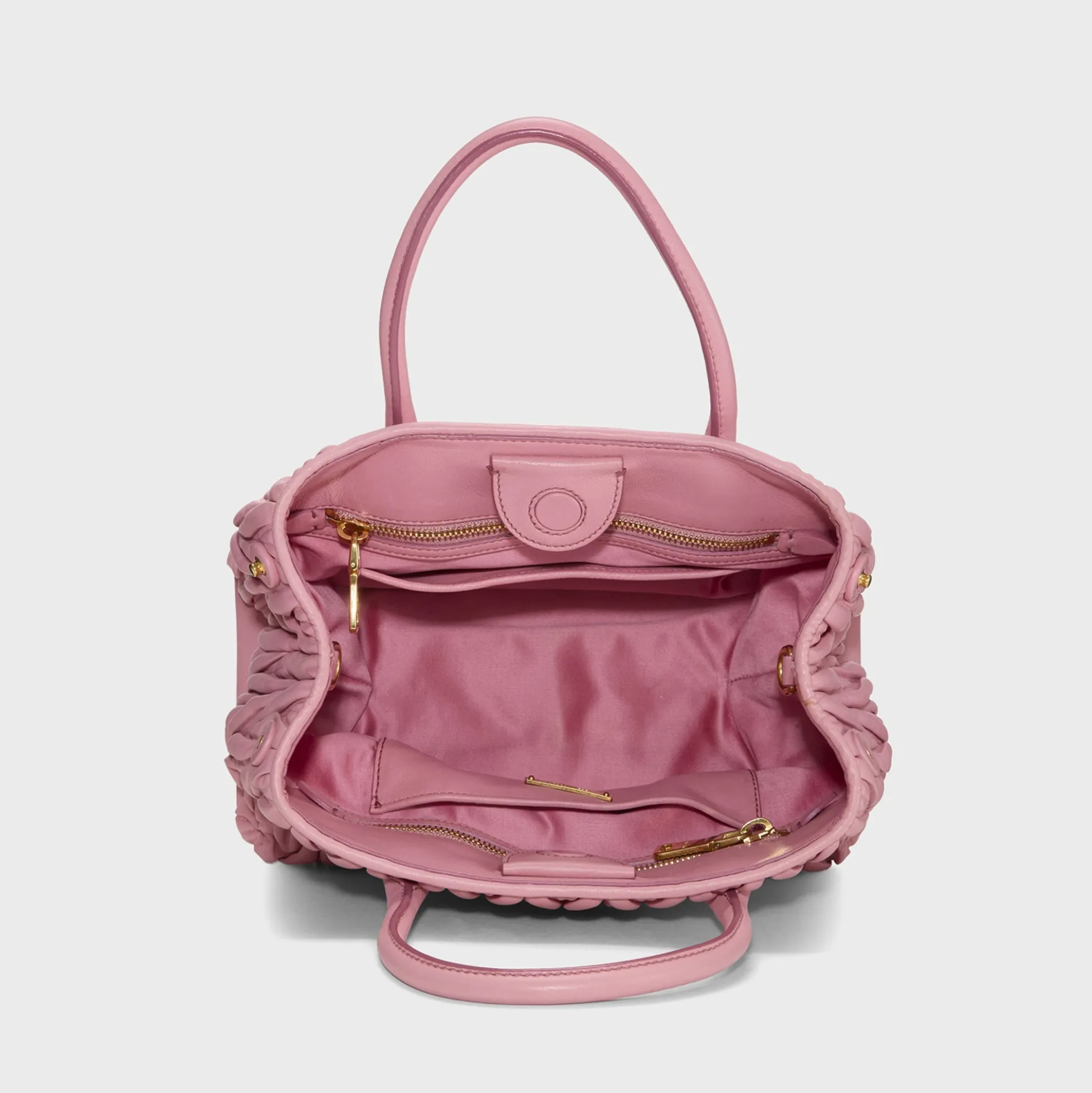 WGACA Miu Miu Nappa Convertible Handbag Small