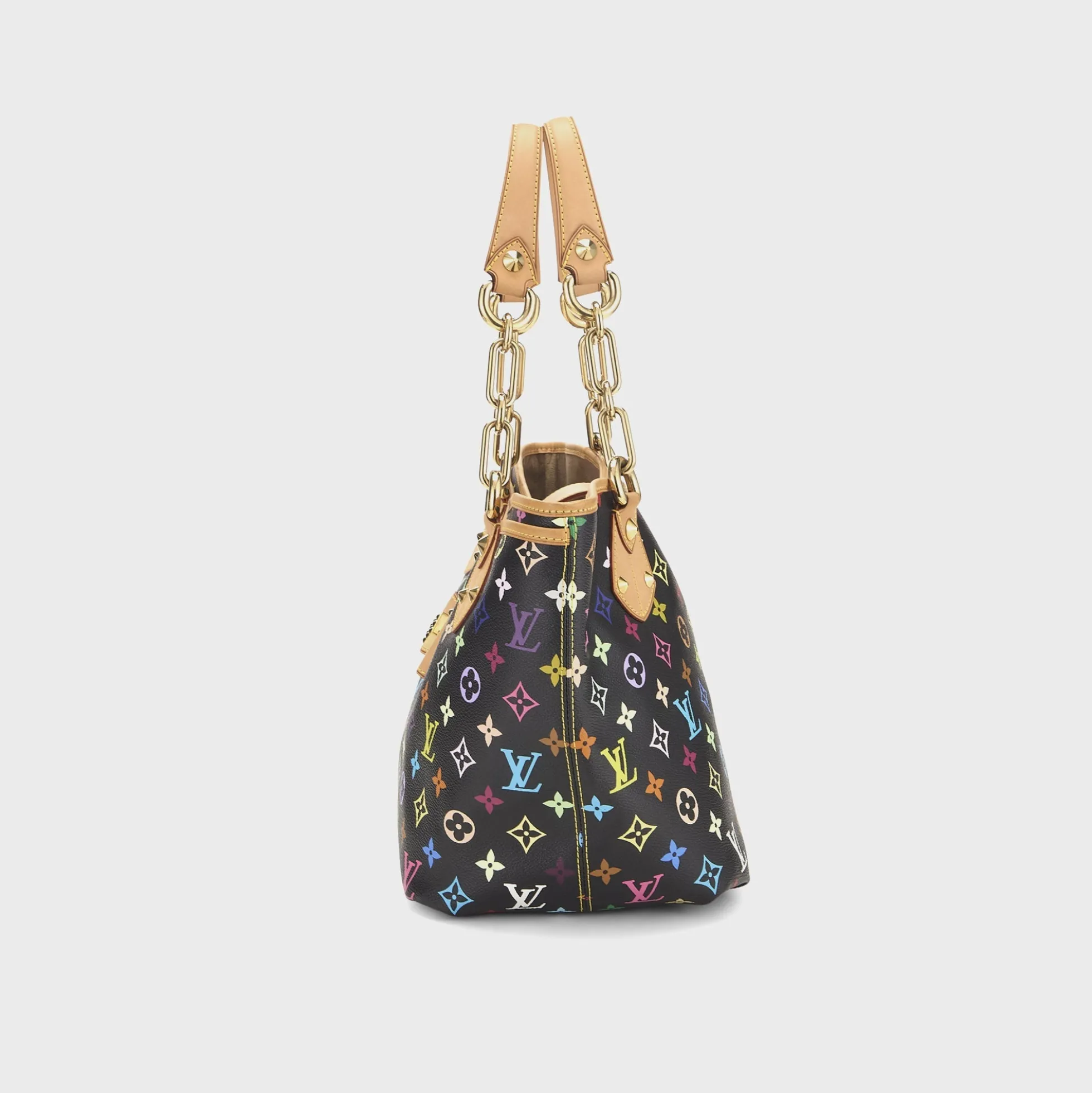 WGACA Takashi Murakami x Louis Vuitton White Monogram Multicolore Annie GM