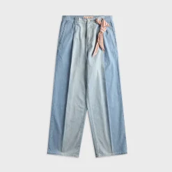 Wide Leg Chambray Jean