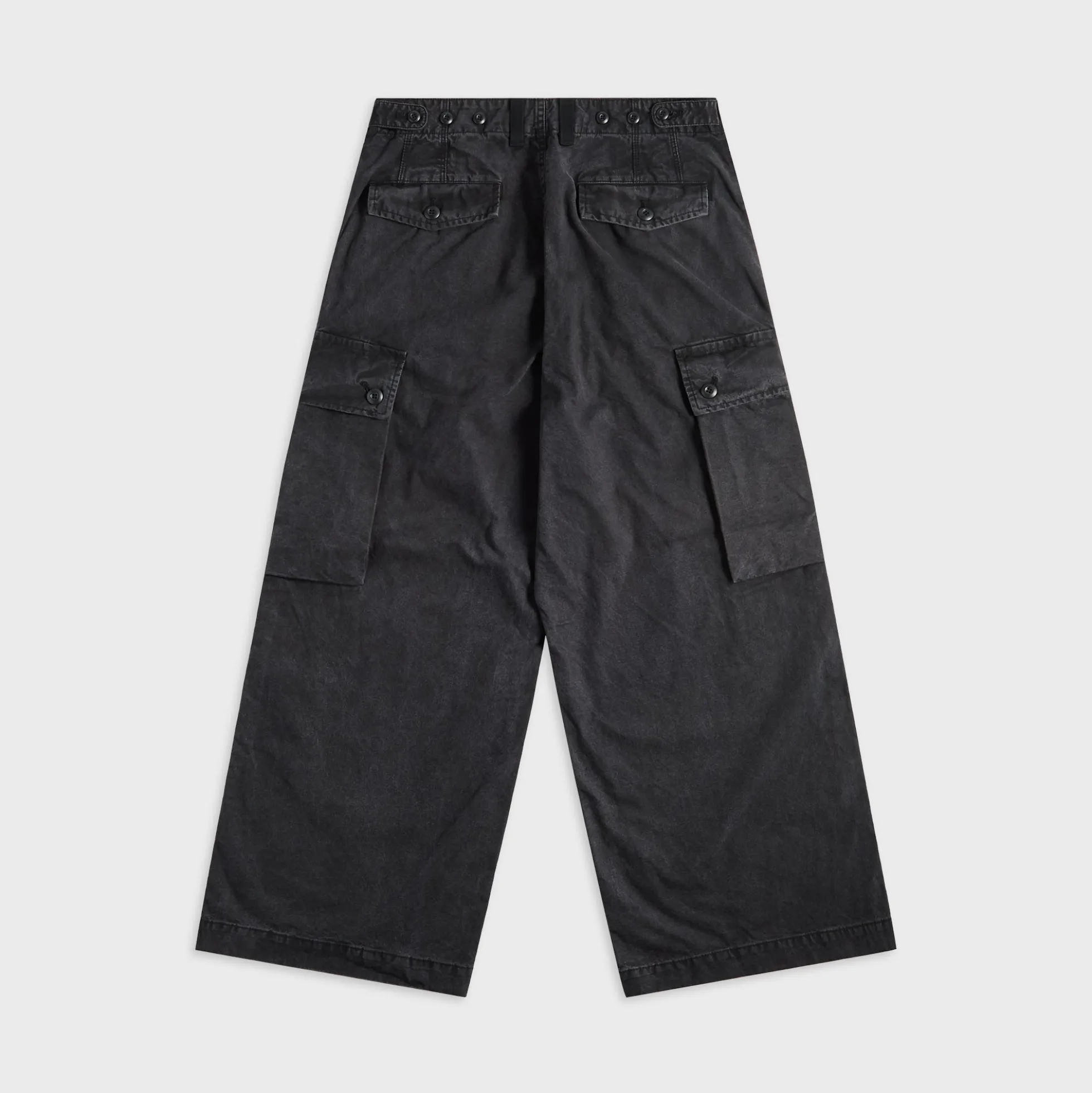 Wide Leg Utility Trousers