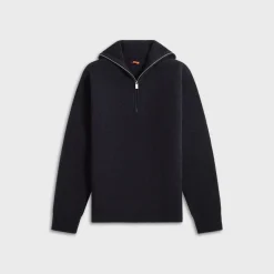 Wool Quarter-Zip Sweater