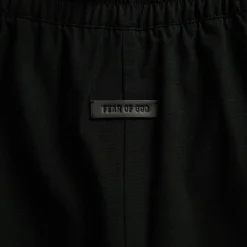 Wool Ripstop Wide Leg Drawstring Pant